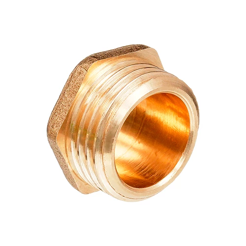 Заглушка БАЗ ЗН 1/2″ Ду15 Ру40 латунная, наружняя резьба