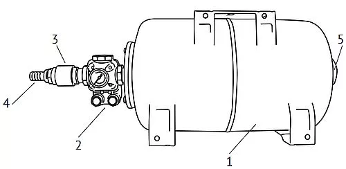 Комплект автоматики Unipump АКВАРОБОТ-М 3/4″ Ру1.5 c гидроаккумулятором - 5л