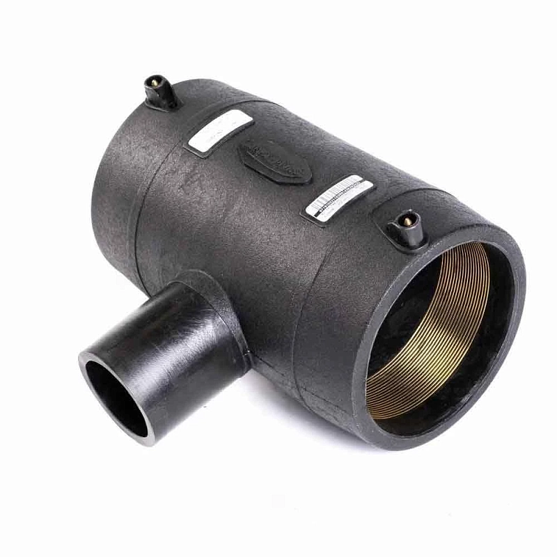 Тройник Smart Joint Дн160х110х160 Ру16 ПЭ100 электросварной редукционный SDR11, цвет - черный